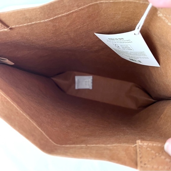 Origins Good to Tote Reusable Paper Bag New with Tags Sustainable Lightweight‎ - Picture 6 of 6